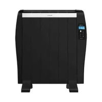 Radiador eléctrico de bajo consumo con 6 elementos en color negro readywarm 1200 thermal black de Cecotec