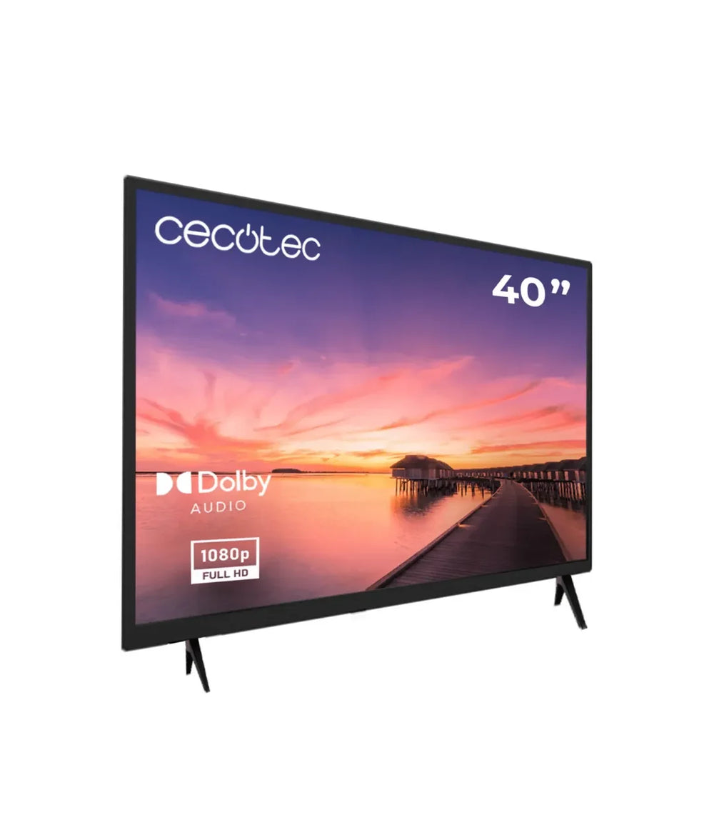 Televisión LED 40 pulgadas Full HD 0 Series 0040 con Dolby Sintonizador DVB y altavoces de 16W de Cecotec