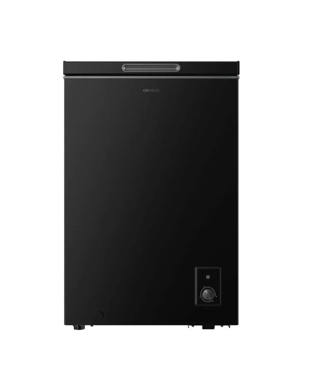Congelador horizontal Bolero CoolMarket 99L negro 83.5cm convertir a frigorífico clase E y modo Fast Freezing de Cecotec