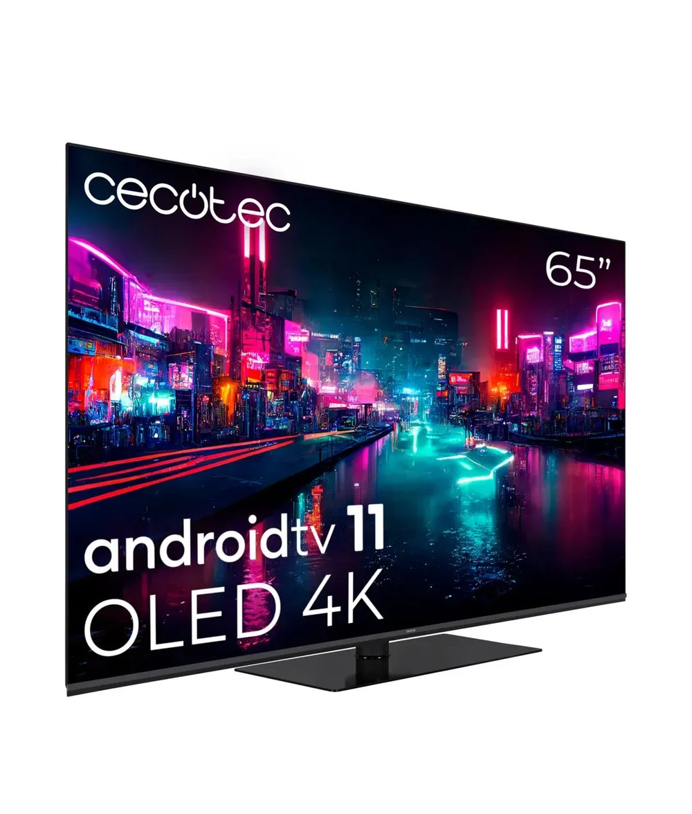 Televisor OLED 65 pulgadas 4K UHD con Android TV para una experiencia inteligente Z1 Series ZOU10065 de Cecotec