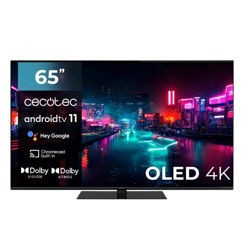 Televisor OLED 65 pulgadas 4K UHD con Android TV para una experiencia inteligente Z1 Series ZOU10065 de Cecotec