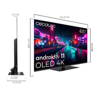 Televisor OLED 65 pulgadas 4K UHD con Android TV para una experiencia inteligente Z1 Series ZOU10065 de Cecotec