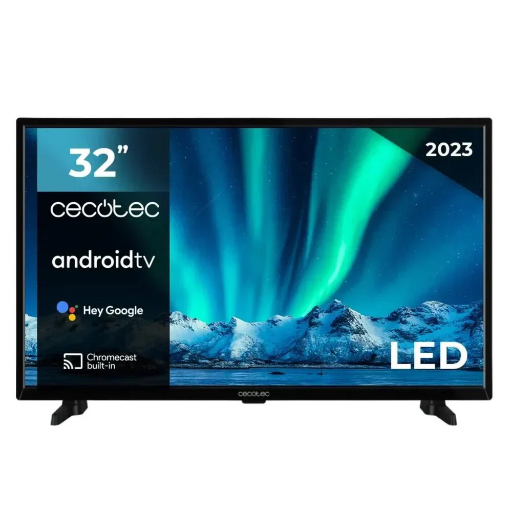 Televisión LED A series 32 pulgadas HD con Android TV Chromecast HDR10+ y Asistente de Google de Cecotec