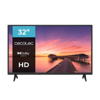 Televisor LED 32 pulgadas HD con Dolby y memoria flash para disfrutar al máximo de tus series favoritas de Cecotec