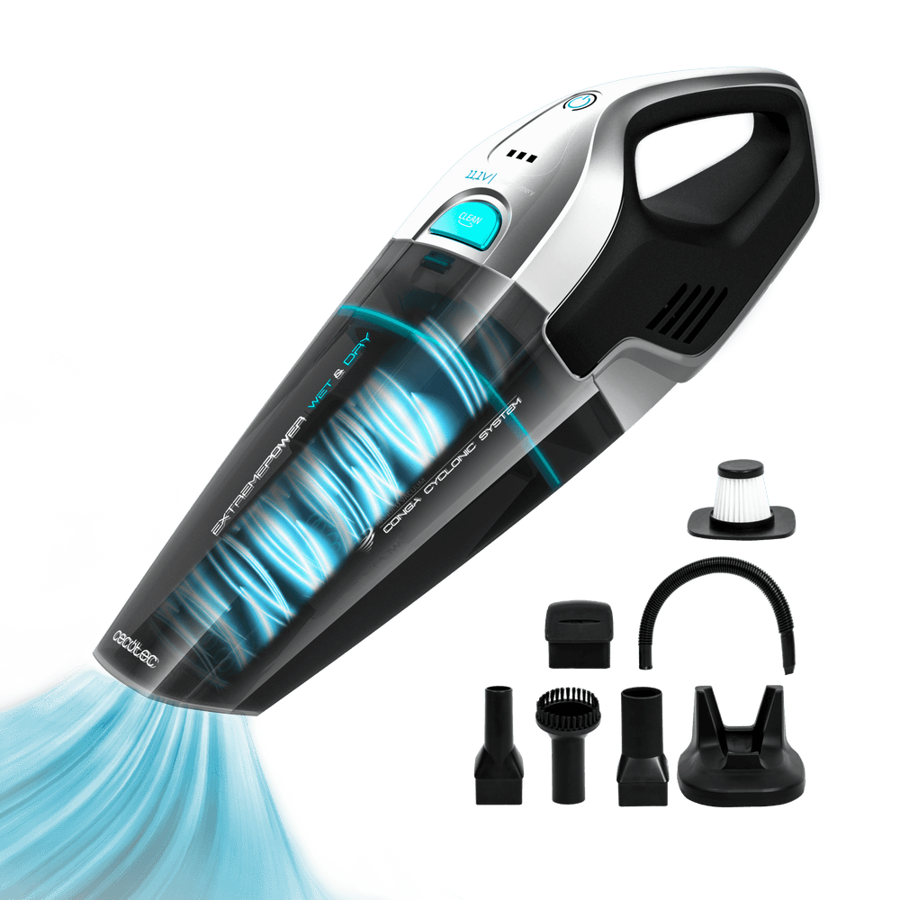 Cecotec Conga Immortal ExtremeSuction 11,1 V Aspiradora De Mano Húmedo Y Seco 75 W 20 Min
