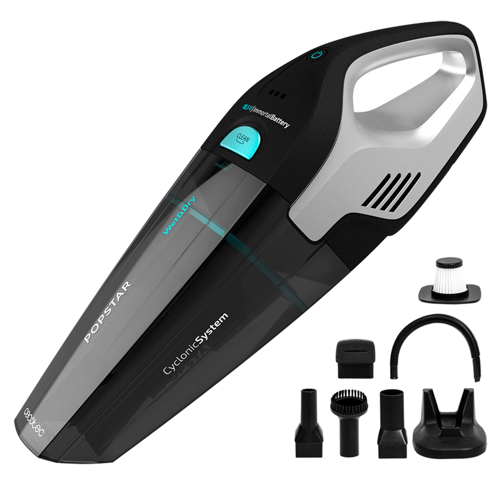 Cecotec Conga Popstar Micro 18,5 V Aspiradora De Mano Inalámbrica Con Accesorios Y Gran Autonomía