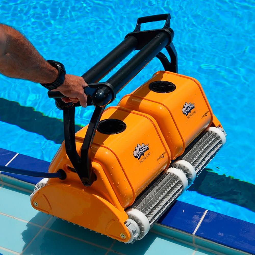 Dolphin 2X2 Pro-Gyro Robot limpiafondos para piscina