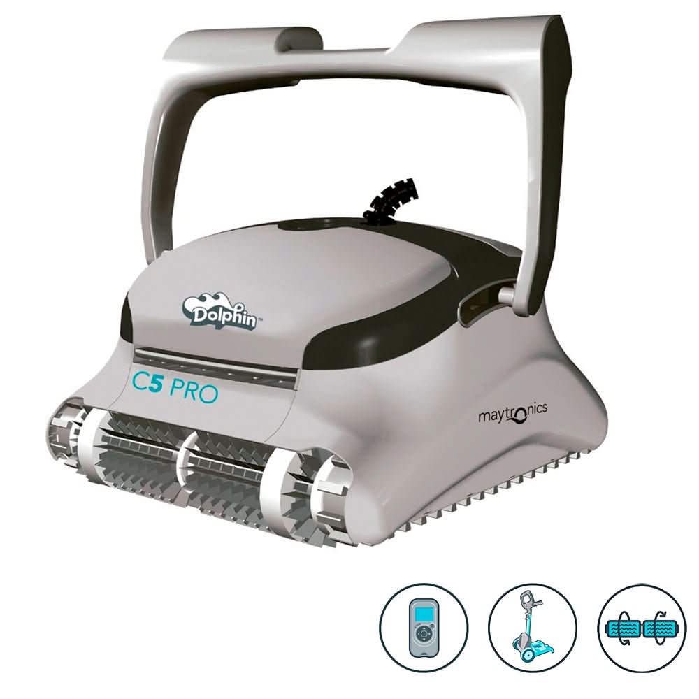 Dolphin C5 Pro Robot limpiafondos para piscina pública