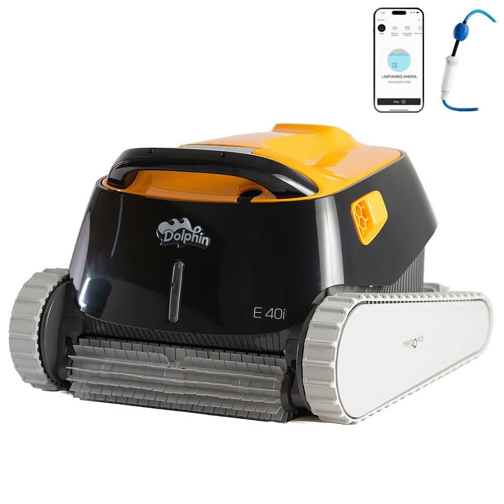 Dolphin E40i - Robot limpiafondos para piscina con cable