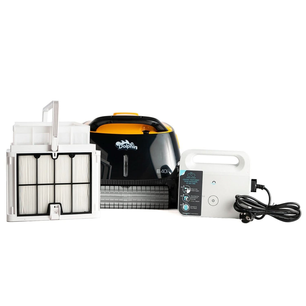 Dolphin E40i - Robot limpiafondos para piscina con cable