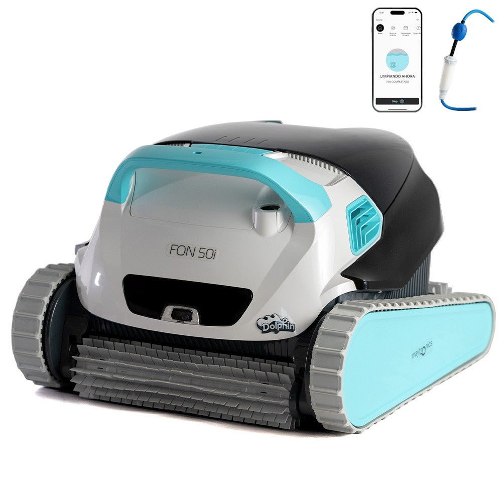 Dolphin FON 50i - Robot limpiafondos para piscina Reacondicionado