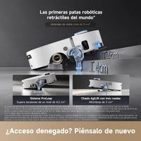 Dreame – Aqua10 Ultra Roller Complete Robot aspirador y fregasuelos blanco con base automática para hogar