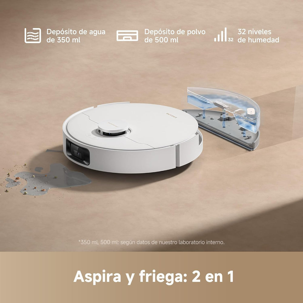 Dreame – D20 Pro Plus robot aspirador blanco