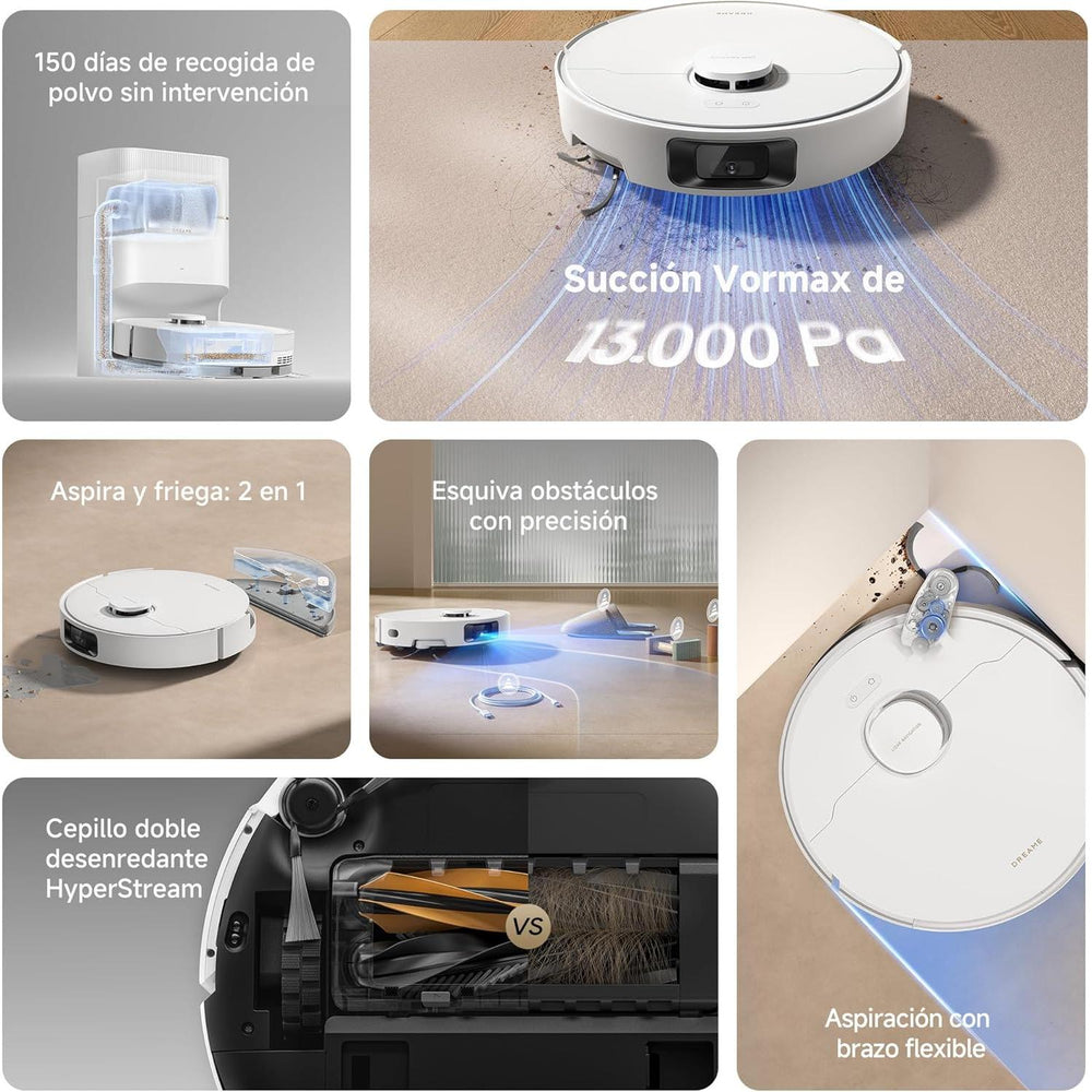 Dreame – D20 Pro Plus robot aspirador negro
