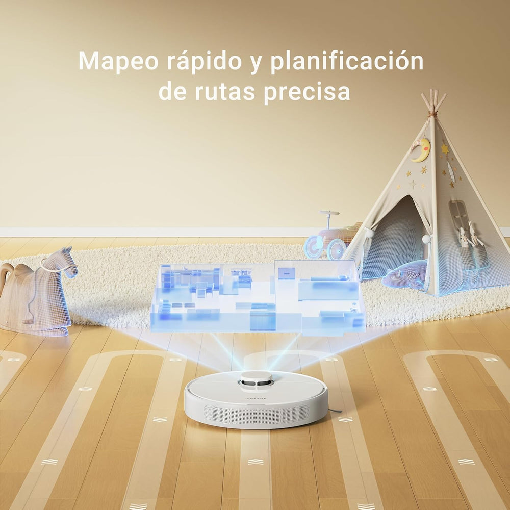 Dreame – D9 Max Gen 2 Robot aspirador blanco para hogar