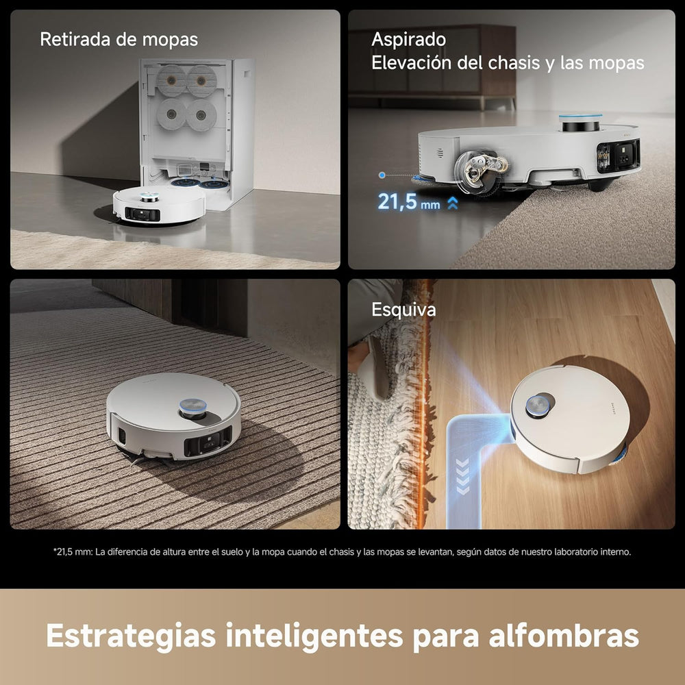 Dreame – Matrix10 Ultra robot aspirador blanco