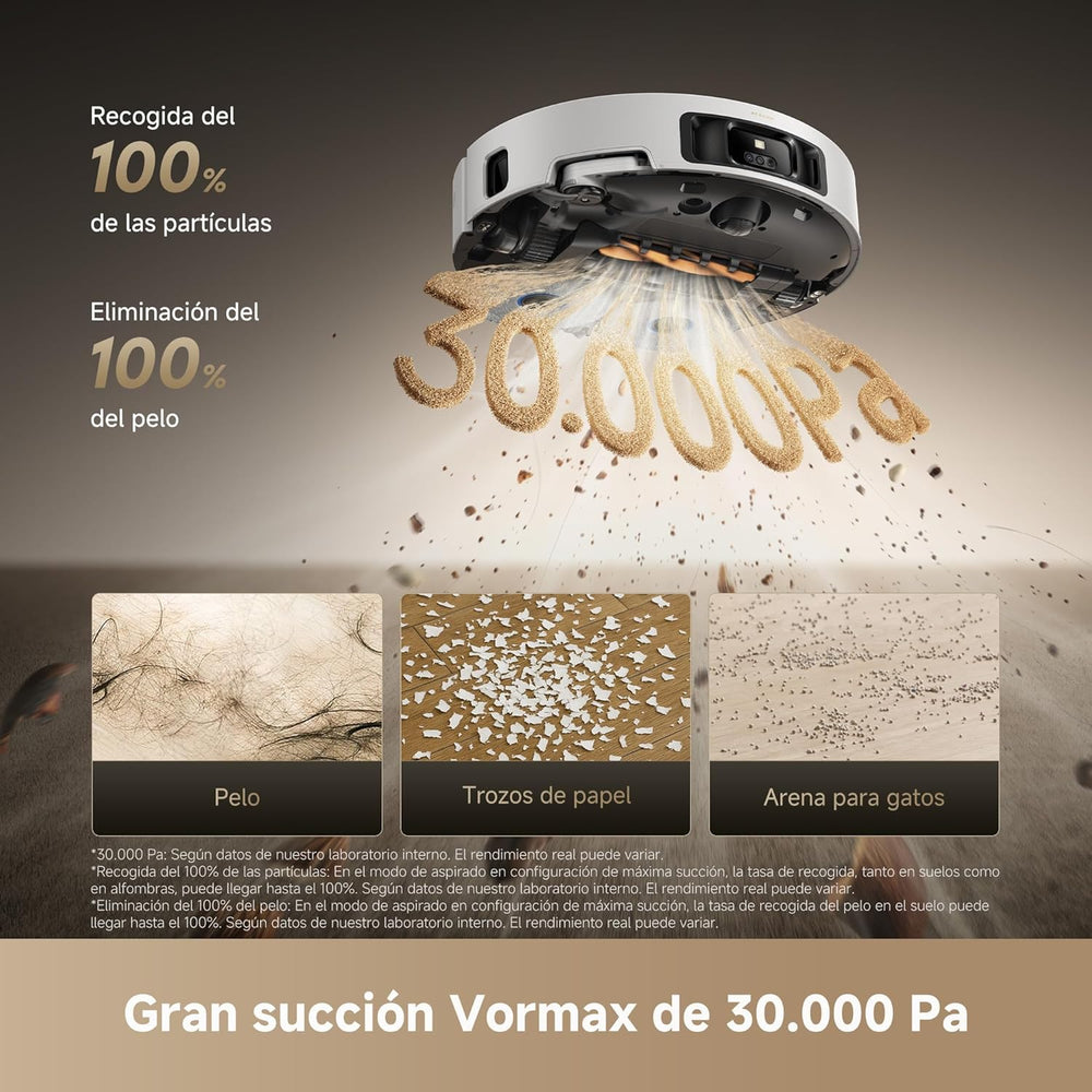 Dreame – Matrix10 Ultra robot aspirador blanco