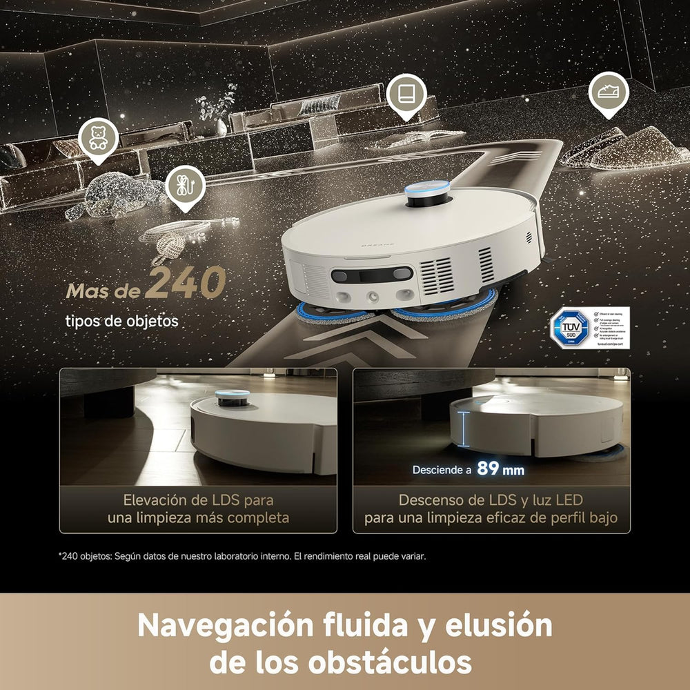 Dreame – Matrix10 Ultra robot aspirador blanco