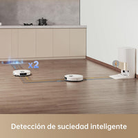 Dreame – X40 Ultra Complete Robot aspirador y fregasuelos negro con base automática y navegación inteligente para hogar