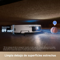 Dreame – X50 Ultra Complete Robot aspirador y fregasuelos blanco con base automática para hogar