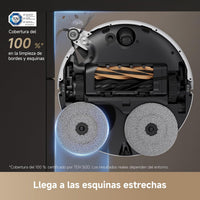 Dreame – X50 Ultra Complete Robot aspirador y fregasuelos blanco con base automática para hogar