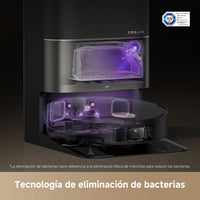 Dreame – X50 Ultra Complete Robot aspirador y fregasuelos negro con base automática para hogar