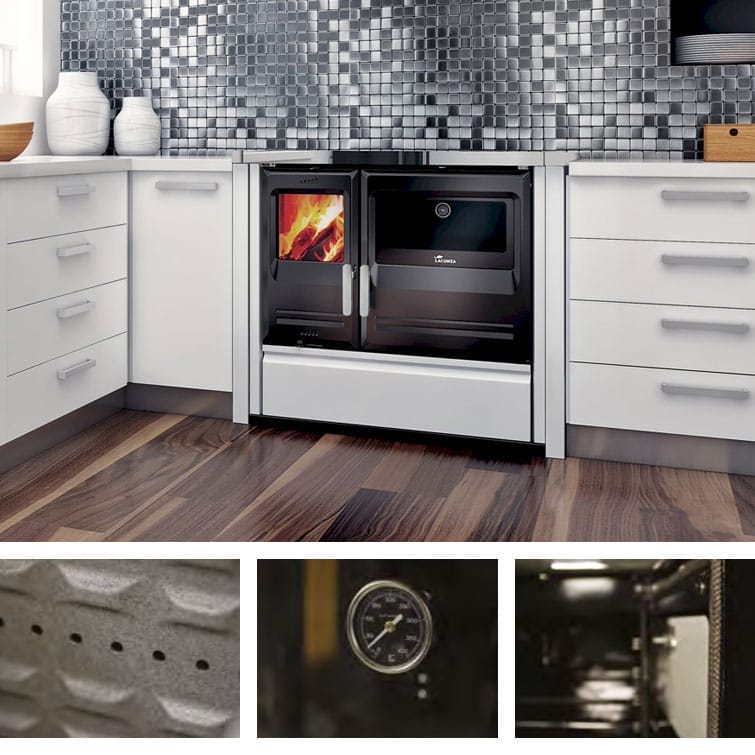 Cocina de Leña Calefactora Etna-7T-E (Lacunza)