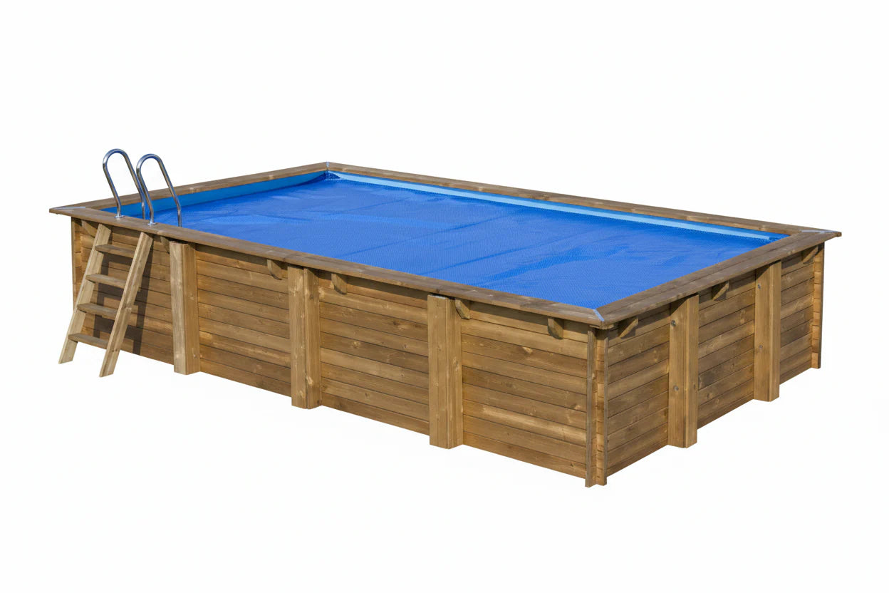 Gre - Cubiertas de Verano para Piscinas de Madera Sunbay