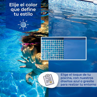Gre - Liner gresite para piscina de acero redonda de 132 CM de altura