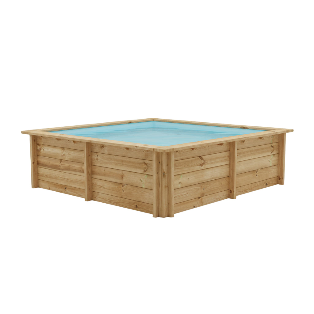 Piscina elevada de madera Gre Sunbay City 225x225x68