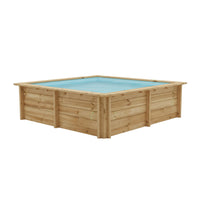 Piscina elevada de madera Gre Sunbay City 225x225x68