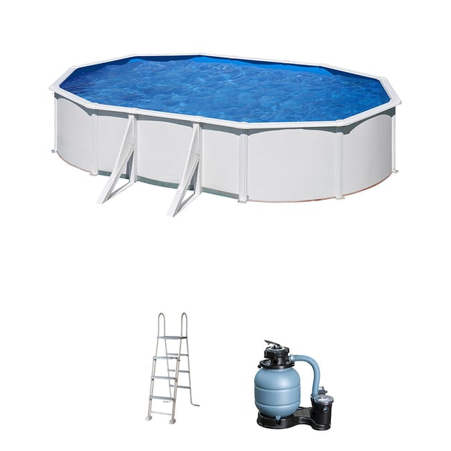 Piscina elevada Gre desmontable Fidji Ovalada