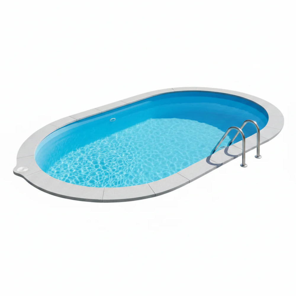 Piscina enterrada Gre Sumatra ovalada en kit