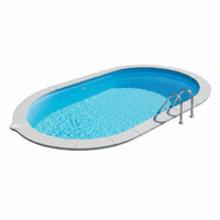 Piscina enterrada Gre Sumatra ovalada en kit