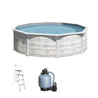 Piscina elevada acero Nordic Gre Finlandia Circular