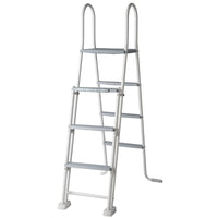 Piscina elevada Gre Circular antracita 132cm de altura