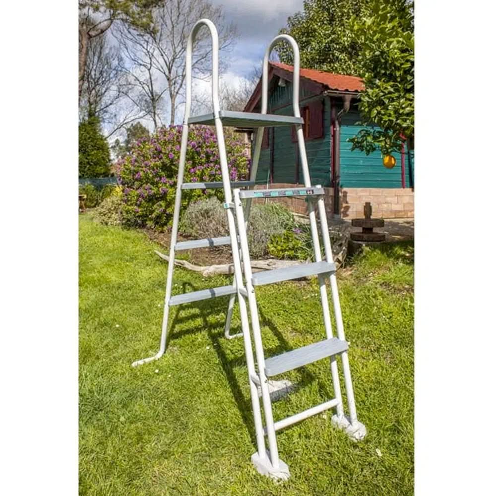 Piscina elevada Gre Kea Ovalada antracita