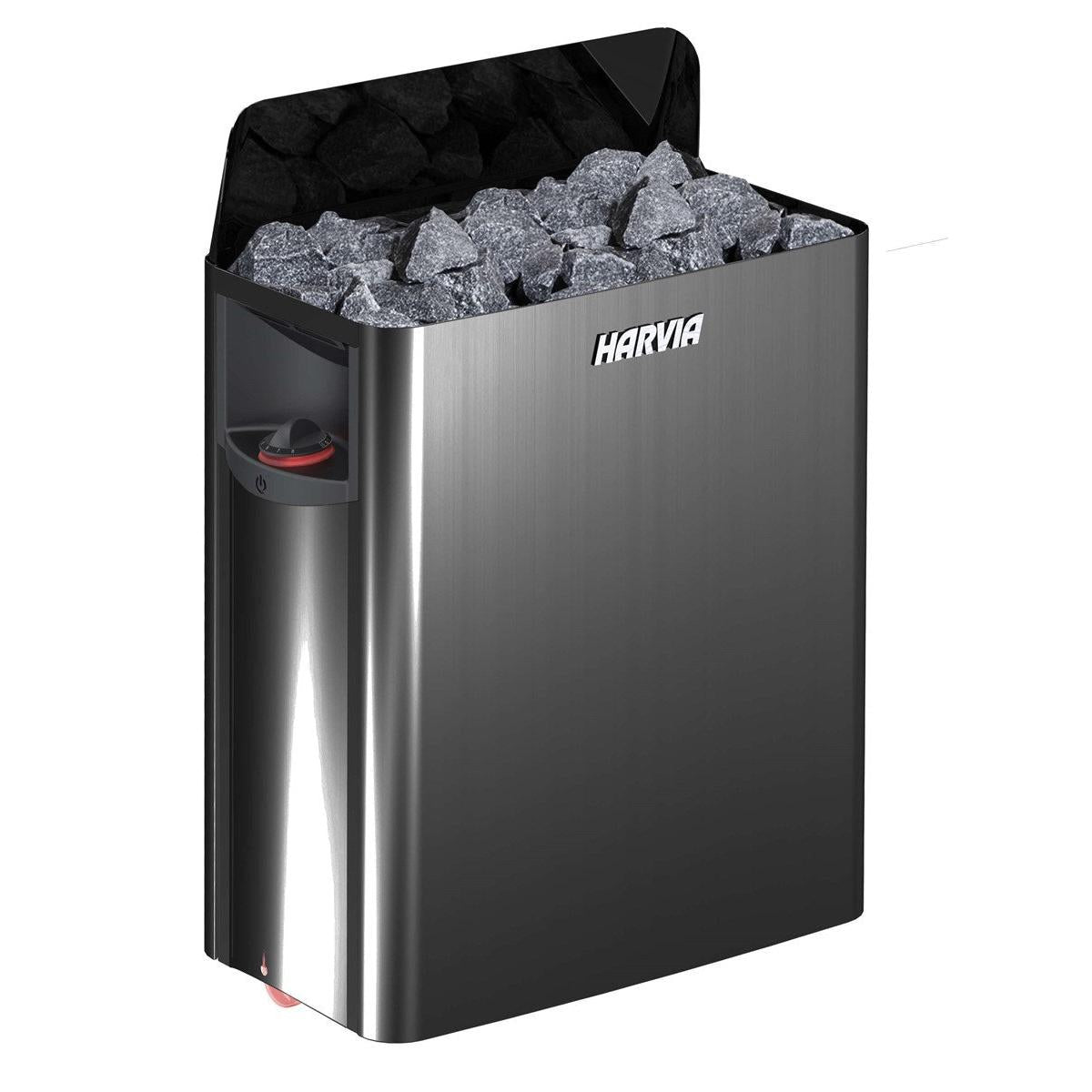 HARVIA – Estufa Wall negra para sauna