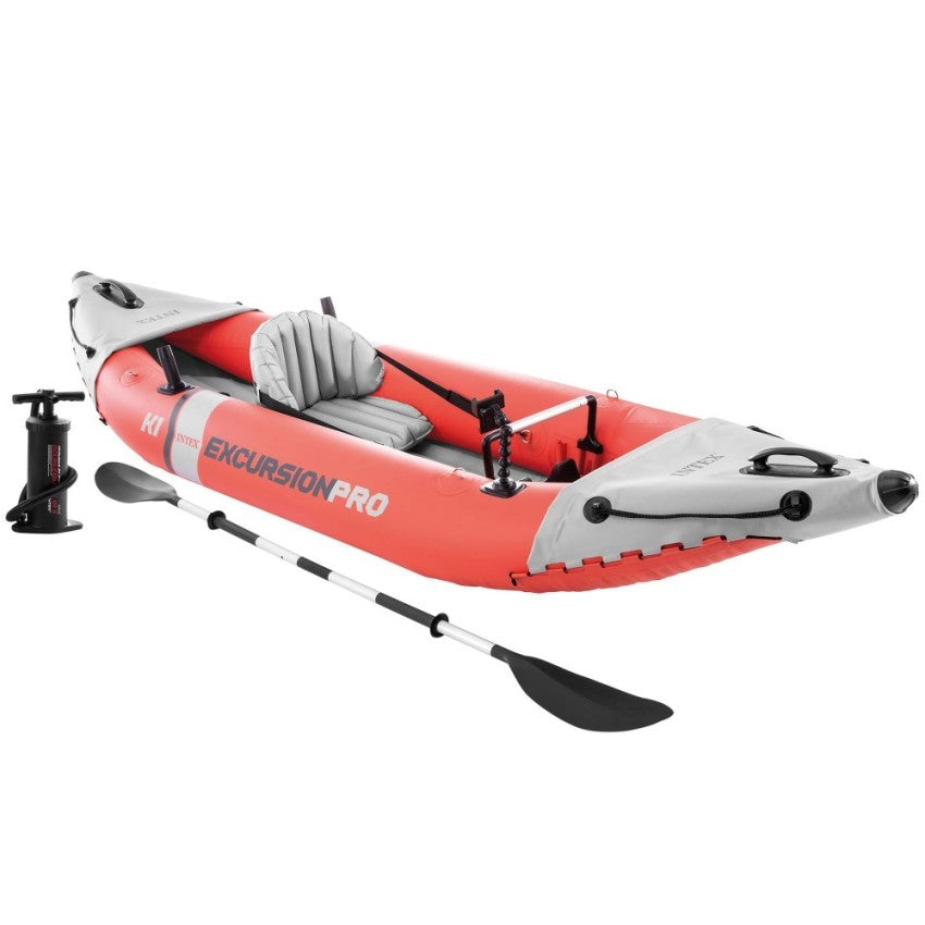 Intex Excursion Pro Kayak Hinchable Individual 305cm Rojo