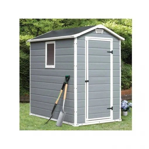 Keter - Caseta de exterior Manor 4x6 S gris