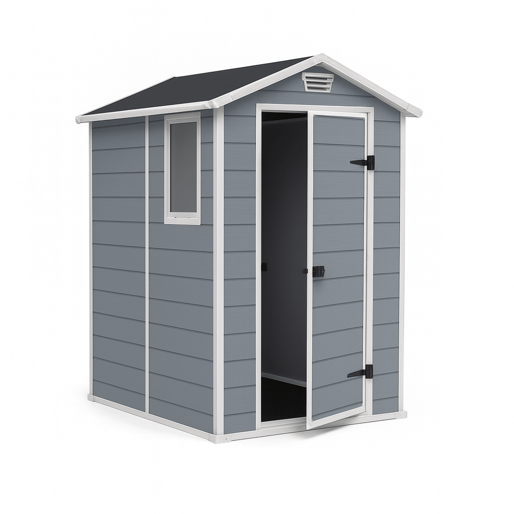 Keter - Caseta de exterior Manor 4x6 S gris