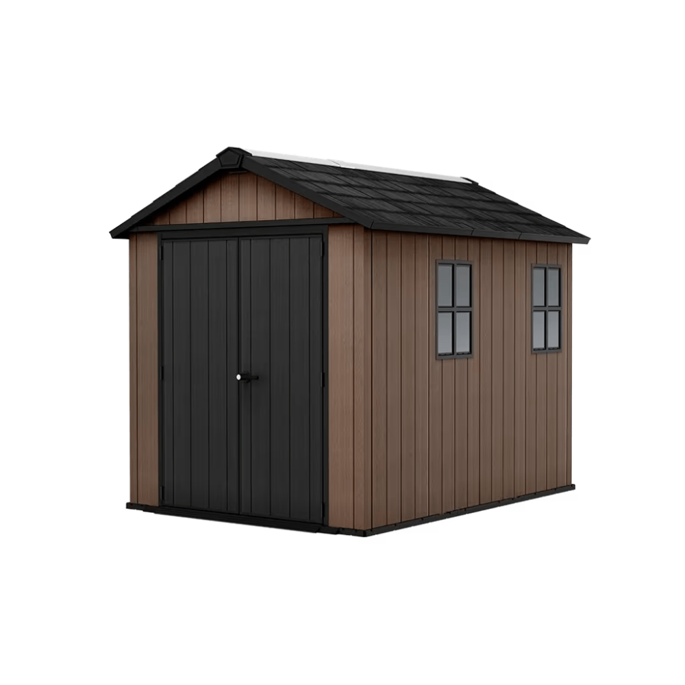 Keter - Caseta de exterior Newton 759/975 marrón