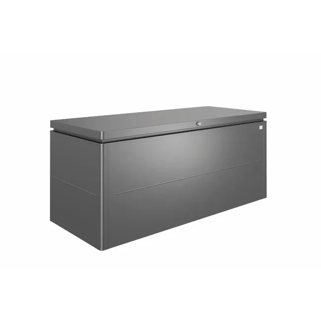 Biohort – LoungeBox Arcón de diseño Gris oscuro metálico