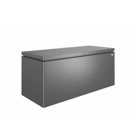 Biohort – LoungeBox Arcón de diseño Gris oscuro metálico