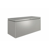 Biohort – LoungeBox Arcón de diseño Gris cuarzo metálico