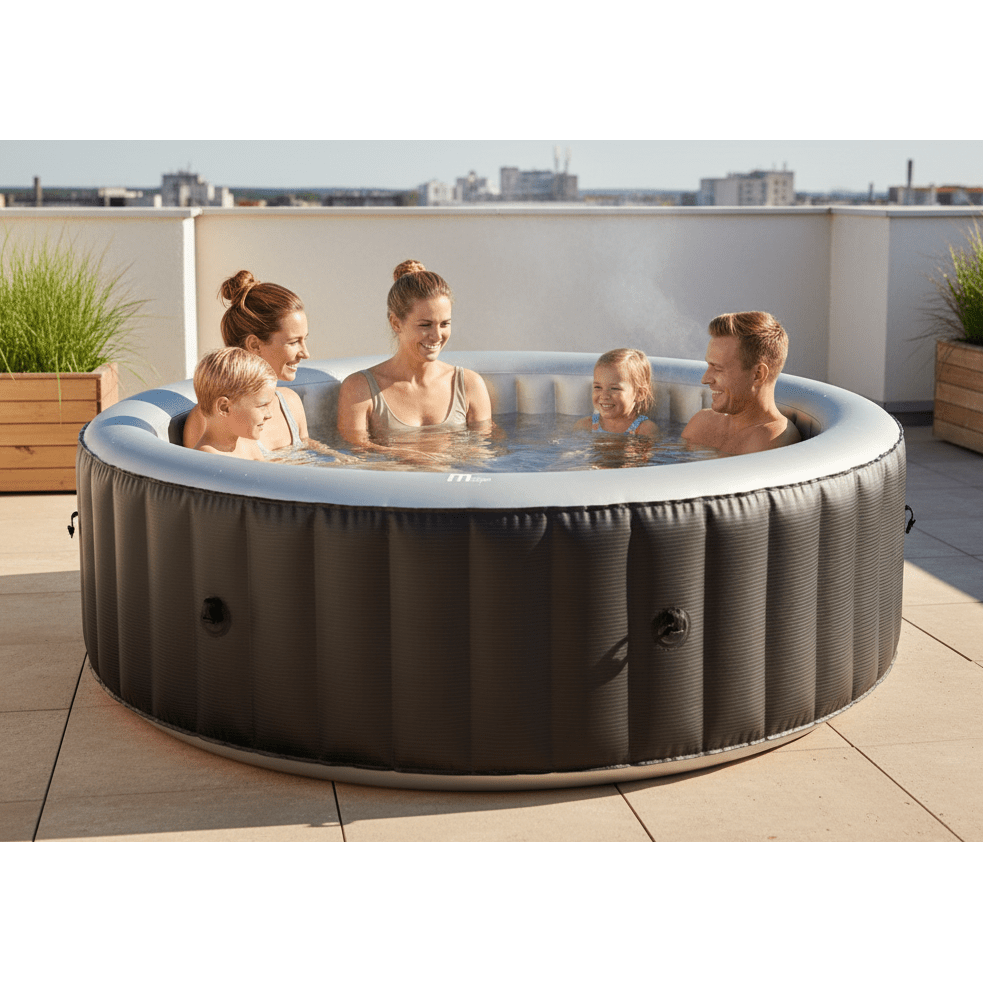 MSpa – Spa hinchable circular Starry 4–6 personas