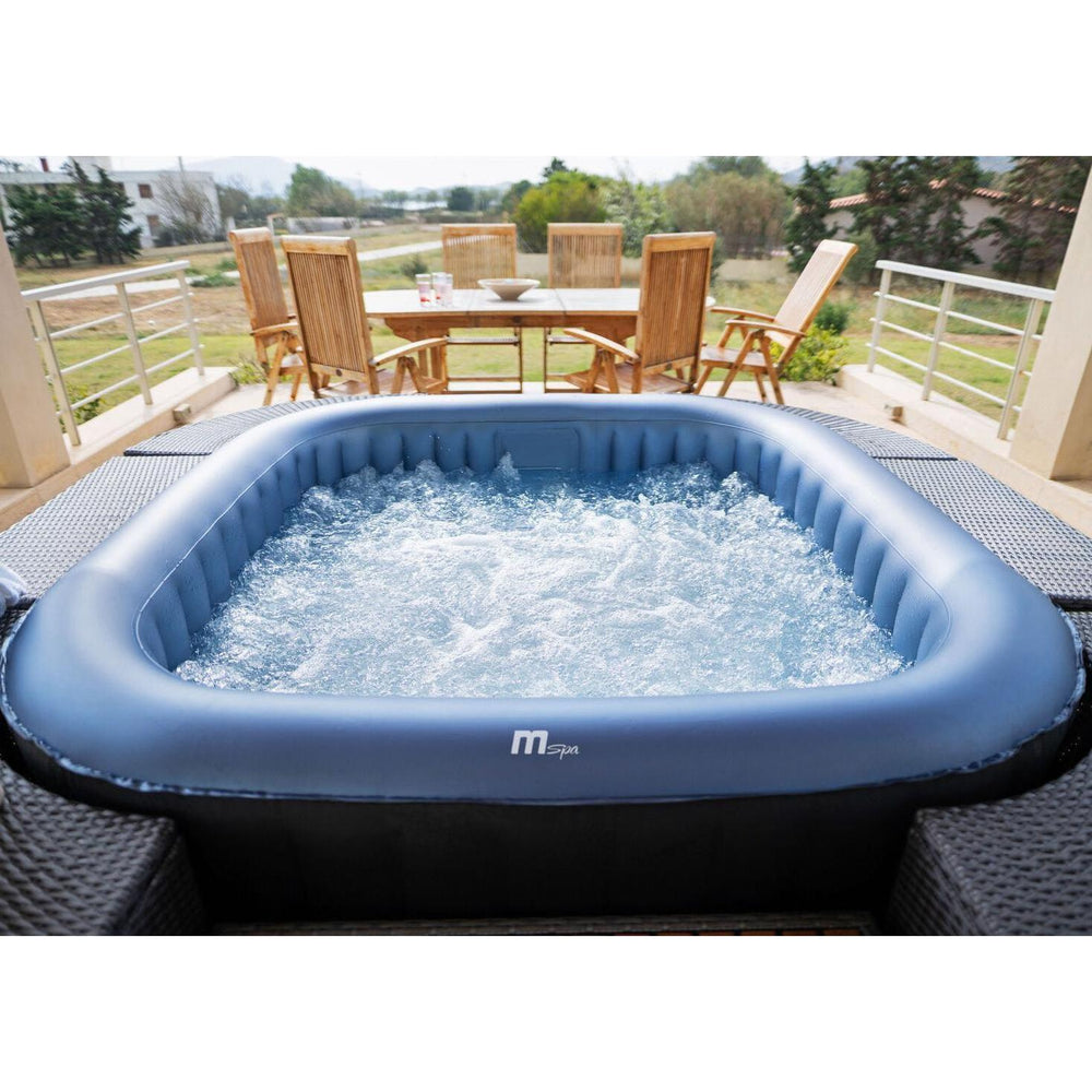 MSpa – Spa hinchable cuadrado Tekapo 4 personas