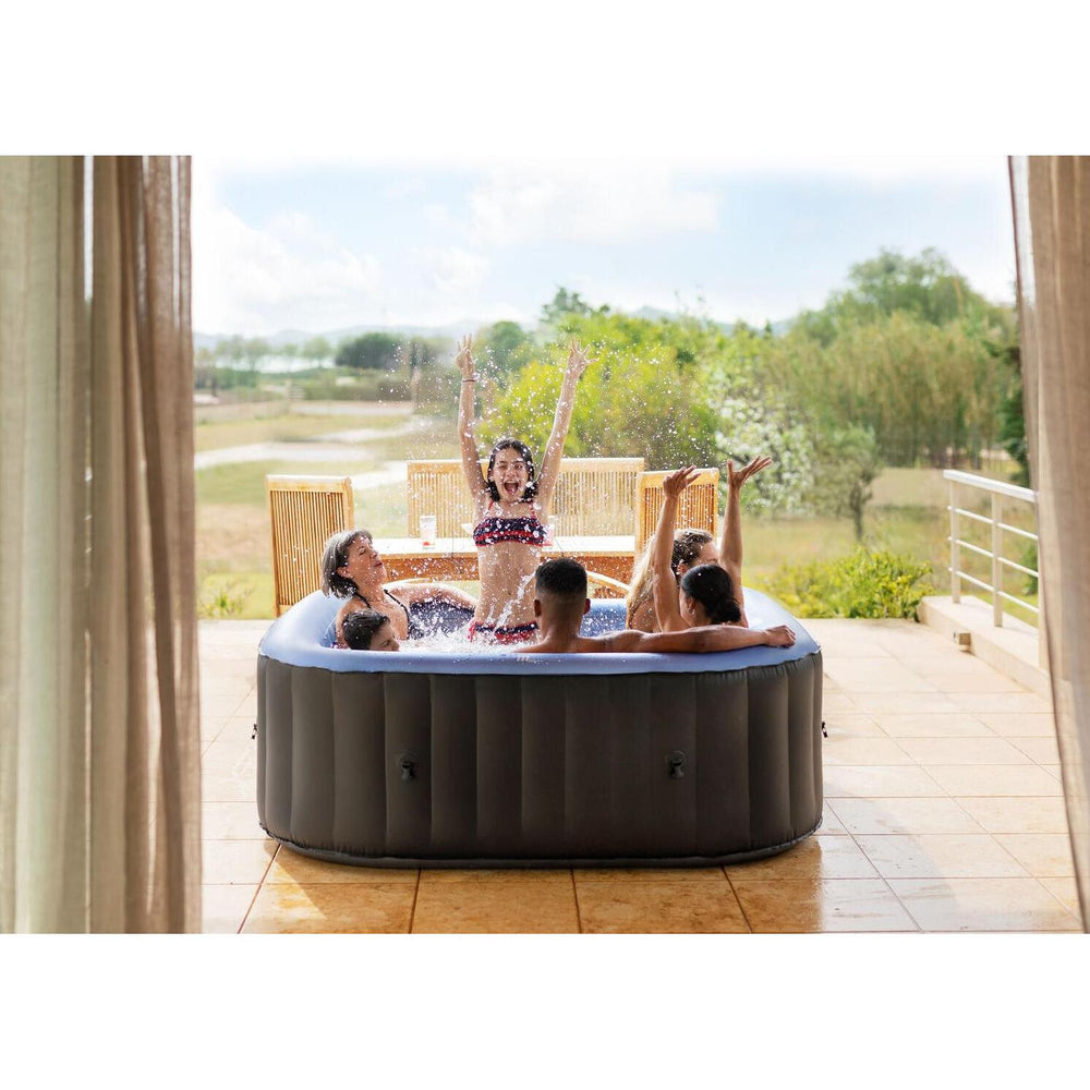 MSpa – Spa hinchable cuadrado Tekapo 4 personas