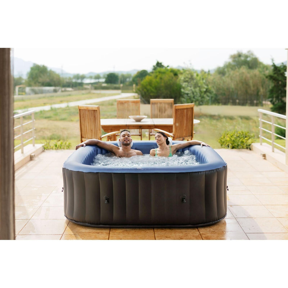 MSpa – Spa hinchable cuadrado Tekapo 4 personas