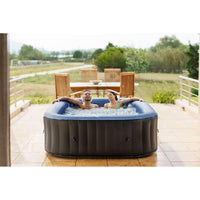MSpa – Spa hinchable cuadrado Tekapo 4 personas